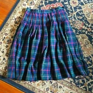 Vintage Pendleton Tartan Skirt sz 14